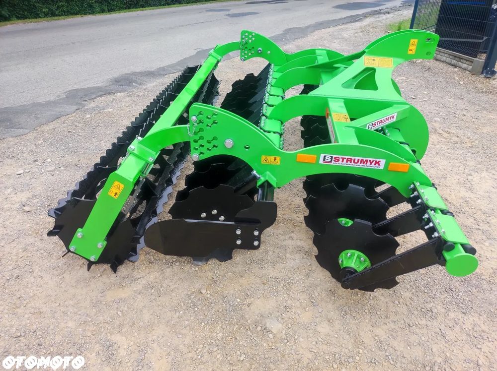 Brona Talerzowa Lekka do wymieszania obornika z glebą TIGER JUNIOR Talerzówka Fi 510 Wał Rurowy Strunowy Daszkowy Packera - 4