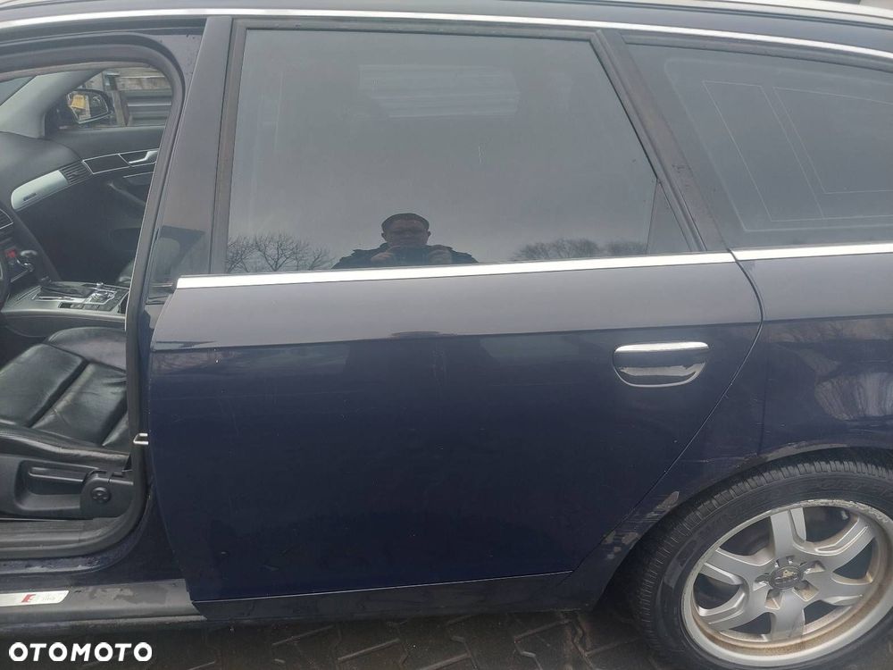 DRZWI KOMPLETNE LEWY TYŁ AUDI A6 C6 LY5K KOMBI - 1
