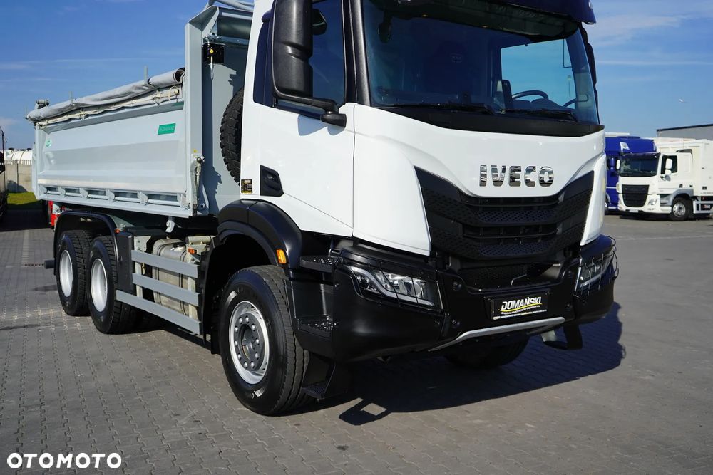 Iveco X - WAY / 480 / E 6 / WYWROTKA / 6 X 4 / 8 000 KM / HYDROBURTA / JAK NOWY - 32