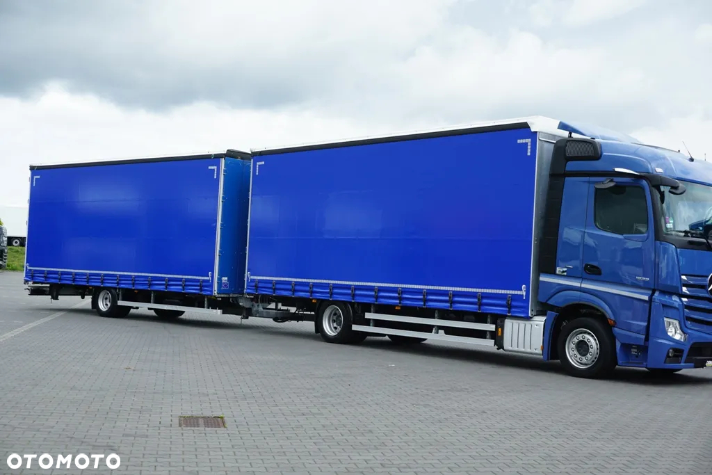 Mercedes-Benz ACTROS / 1833 / ACC / MP 5 / EURO 6 / ZESTAW PRZEJAZDOWY 120 M3 - 4