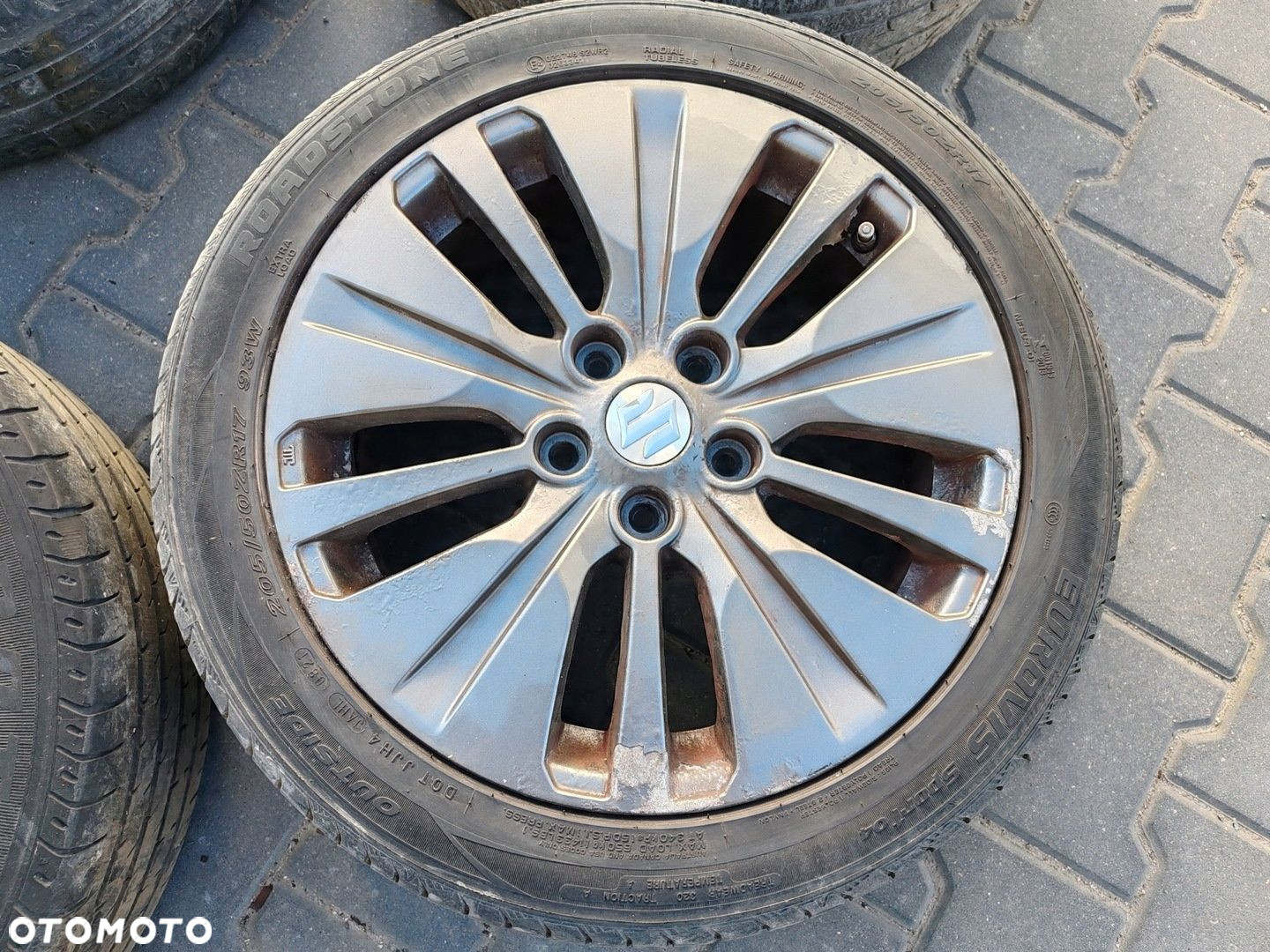 Felgi aluminiowe koła 43210-61M60 17 5x114.3 SUZUKI SX4 S-CROSS VITARA 13- - 5
