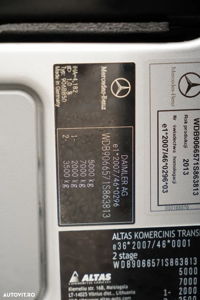 Mercedes-Benz SPRINTER 516 / IMPORTAT / AER CONDIȚIONAT / - 35