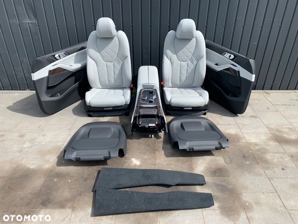 FOTELE TAPICERKA SPORT GRZANE PRZÓD ELEKTRYCZNE PAMIĘĆ BMW X5 G05 SKÓRA LCI - 1