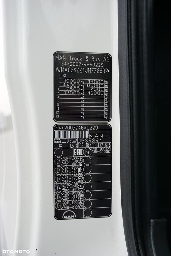 MAN TGS / 18.460 / EURO 6 / ACC / RETARDER / HYDRAULIKA - 11