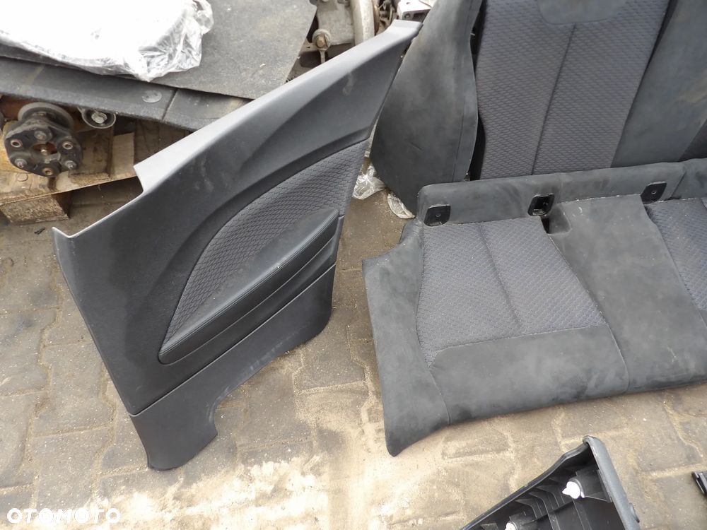 BMW - F21 - ALCANTARA - FOTELE - KANAPA - BOCZKI - KOMPLET - NIE OGRZEWANE - DEMONTAŻ - 6