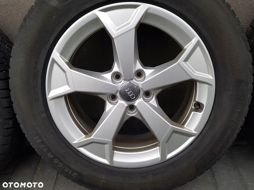 audi q3 sq3 17^ koła zimowe felga felgi czujniki 215/65/17 83a071497 - 6