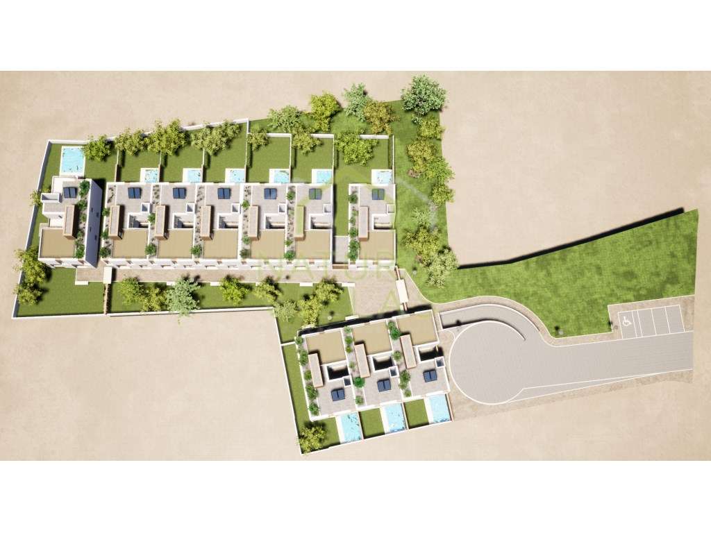 Terreno com projeto para construção de Moradias, Almancil - Grande imagem: 3/7