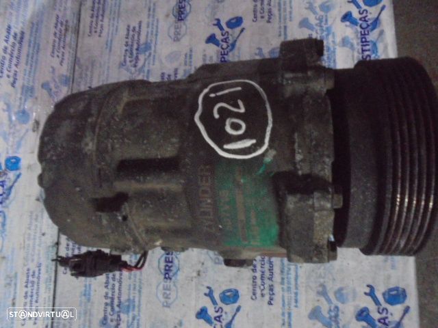 Compressor AC SD7V16 7469504624 1H0820803D VW GOLF 3 BREAK 1995 1.8I 75CV 5P PRETO ZYLINDER - 1