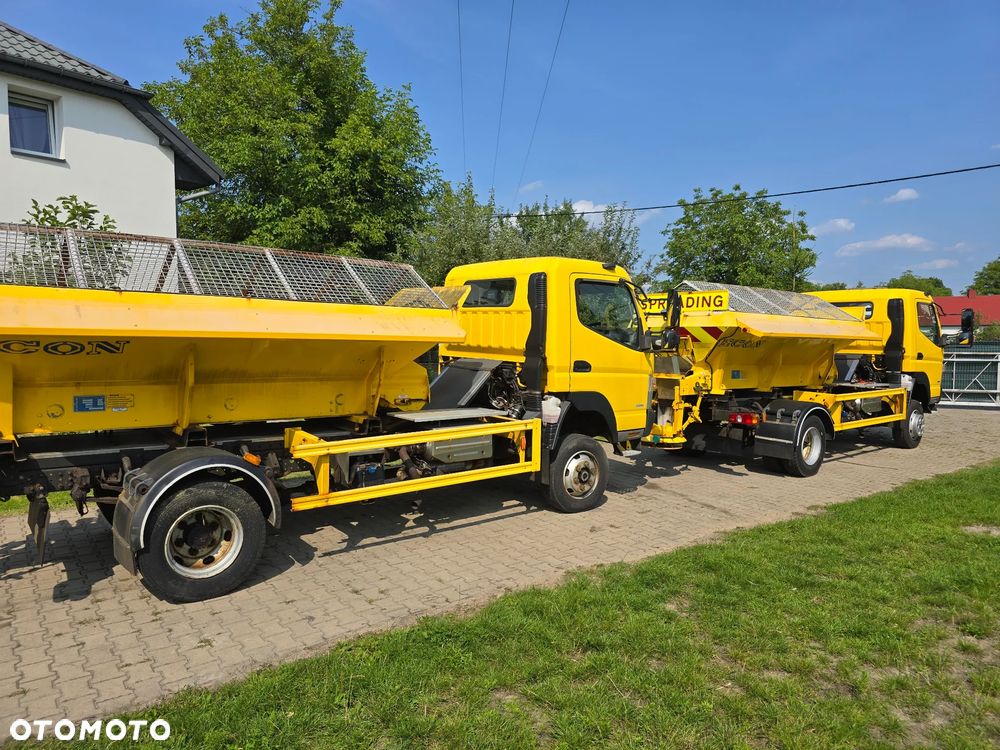 Mitsubishi Canter 6c18 4x4 Hydraulika Fuso piaskarka solarka - 28