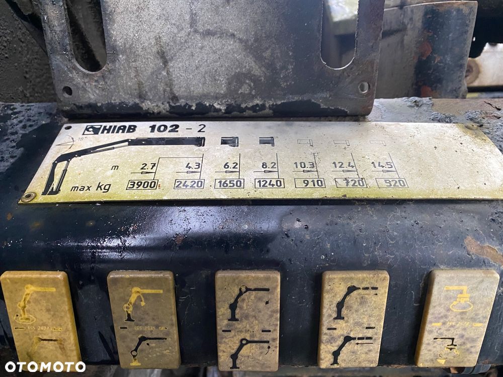 Zabudowa Kipper Kiper bordmatic HIAB 102 wywrotka Meiller hydroburta bordmatik - 9