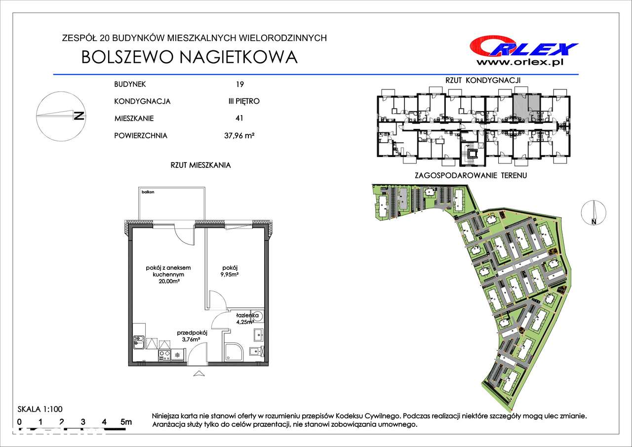 Słoneczne mieszkanie. Bolszewo ul. Nagietkowa 38/41