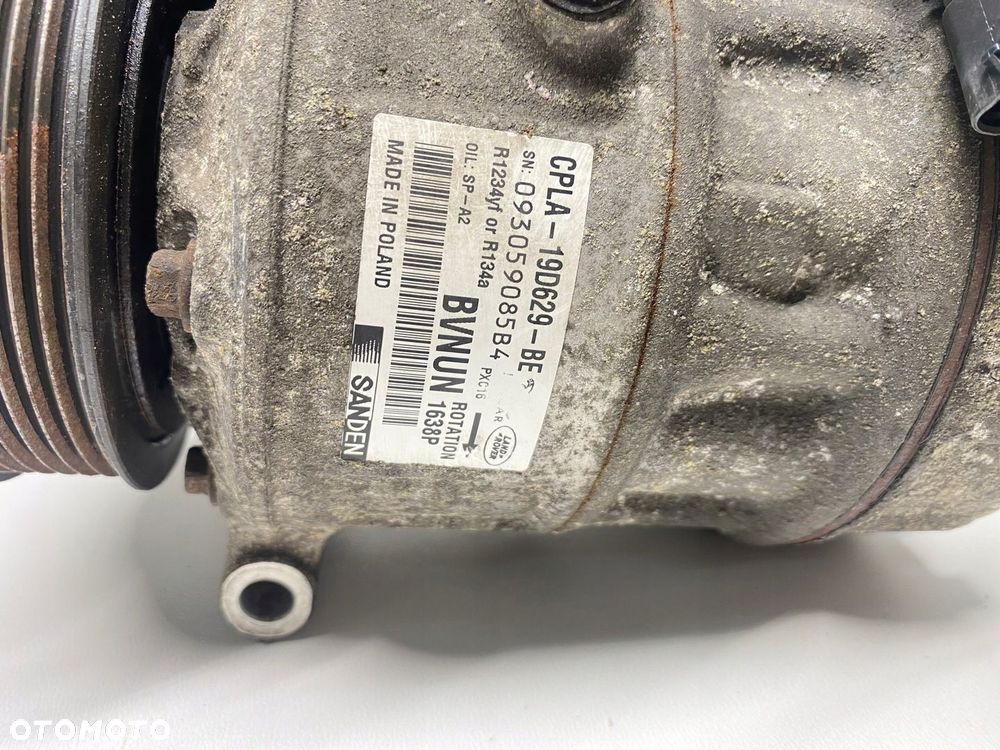 KOMPRESOR KLIMATYZACJI RANGE ROVER EVOQUE 2.0 D 11-18 CPLA-19D629-BE - 4