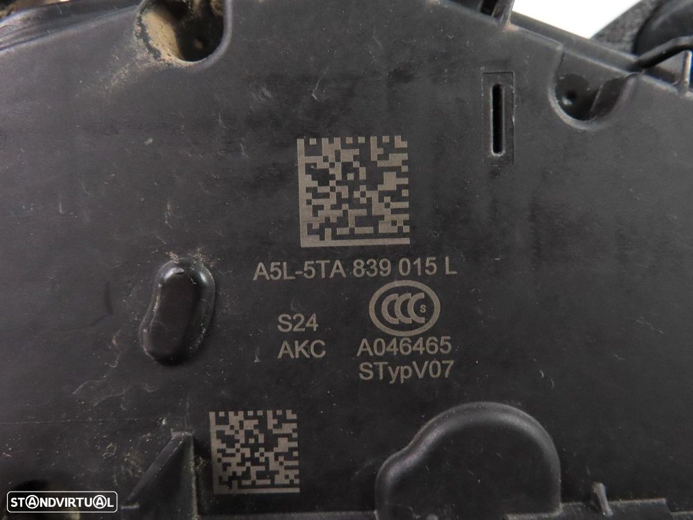 Fecho da porta Esquerdo/Trás Usado / Original SEAT ATECA (KH7 , KHP)/SEAT IBIZA... - 4