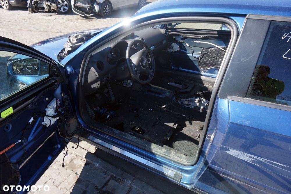AUDI A3 8P 3D HB 2003 LZ5C 2.0 TDI BKD 140KM GRF NIEBIESKI na części - 13