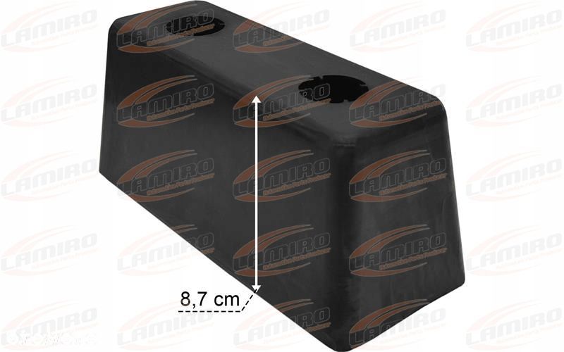 ODBÓJ ODBOJNIK GUMOWY NACZEPY 200x80x87 2 OTWORY - 2