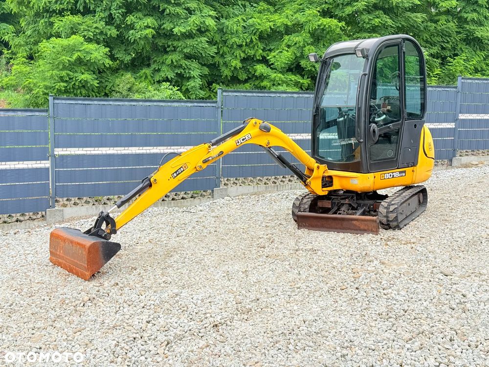 JCB MINIKOPARKA JCB 8018 3 Łyżki Stan IDEALNY - 13