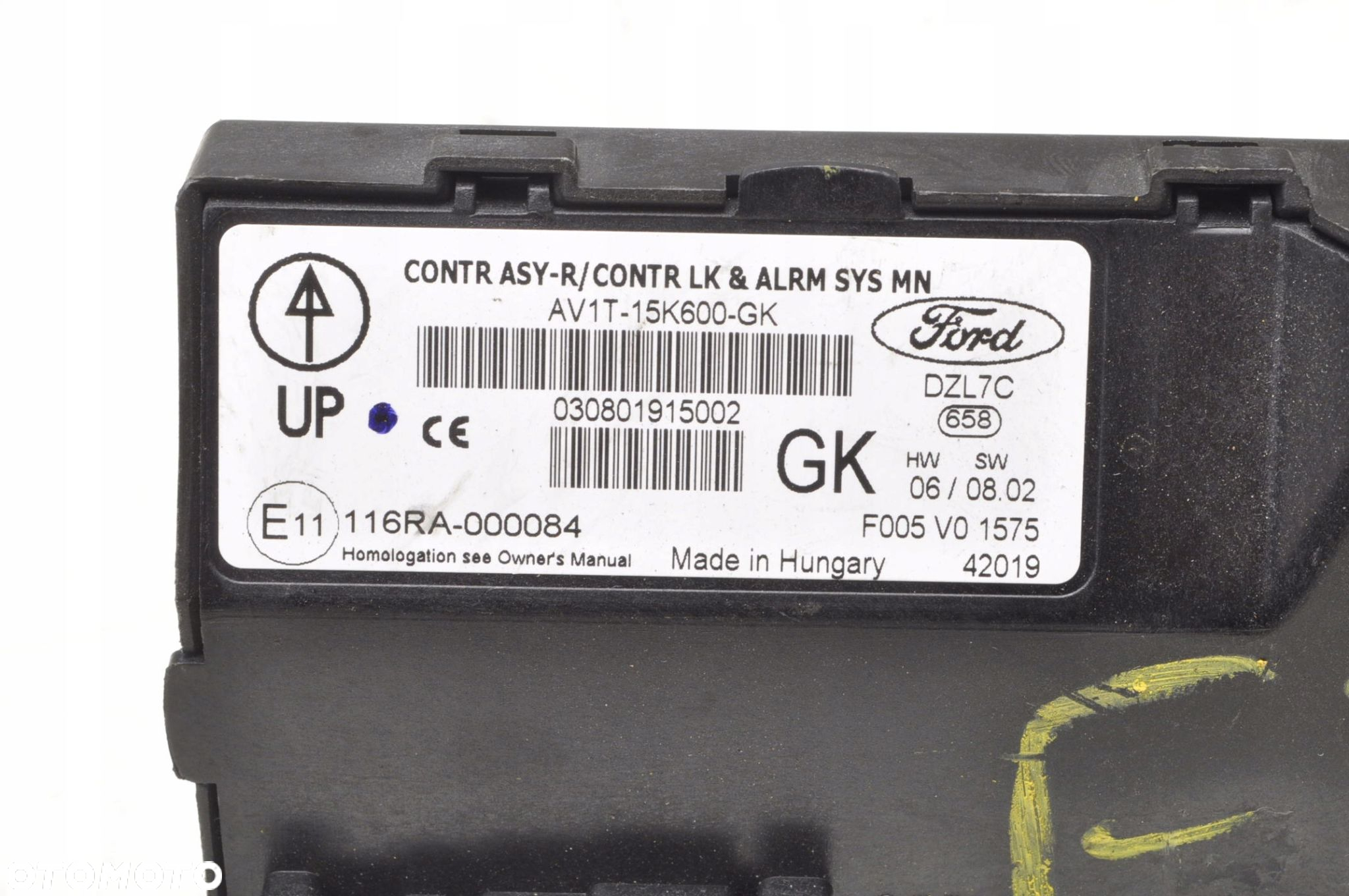 FORD FIESTA MK7 SKRZYNKA MODUŁ BSI AV1T-15K600-GK - 2