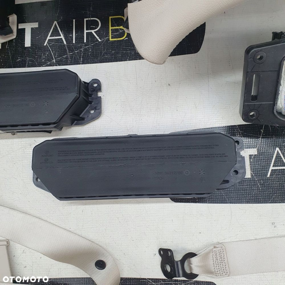 MERCEDES EQS DESKA ROZDZIELCZA KONSOLA KOKPIT PULPIT PODUSZKI AIRBAG AIR BAG PASY KIT SET - 10