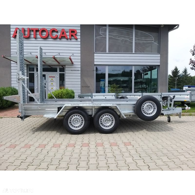 Autocar Remorca  pentru  utilaje de constructii cu doua axe si cu sistem de franare K3035N - 2