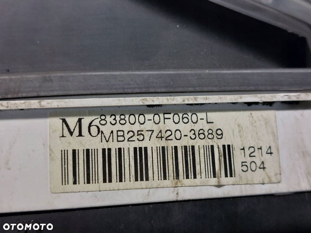 ZESTAW STARTOWY STACYJKA TOYOTA COROLLA VERSO II 2.0 D4D 89661-0F010 - 4