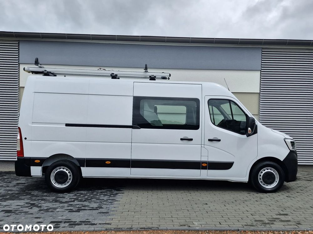 Opel Movano, L3H2, BRYGADÓWKA, 7 miejsc, DOKA, nawigacja, hak, klima - 7