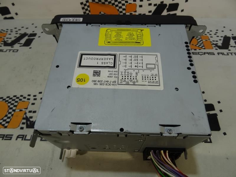 Rádio Volkswagen Scirocco (137, 138)  3C8035195 / 7647239360 - 10