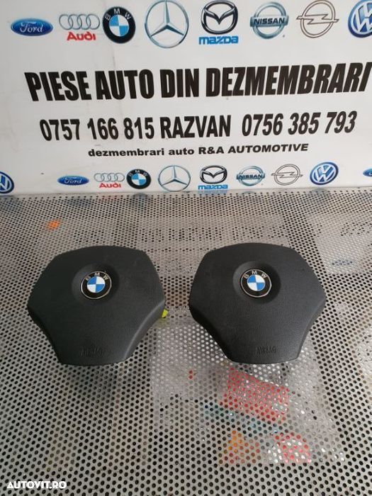 Airbag Volan Bmw E90 E91 Lci Facelift Livram Oriunde Airbag Volan Bmw E90 E91 Lci Facelift Livram O - 1