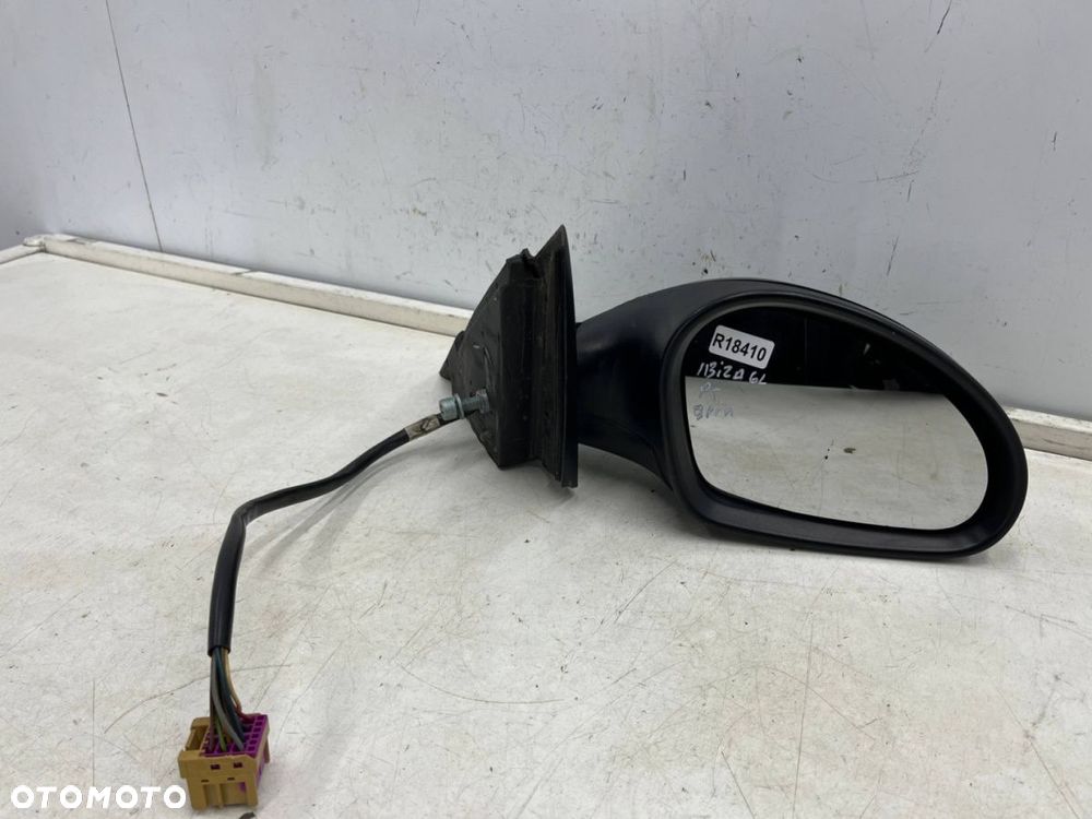 Lusterko Seat Ibiza 3 III 6L Cordoba II 02-08r. PRAWE elektryczne podgrzewane 9 pin EUROPA - 1
