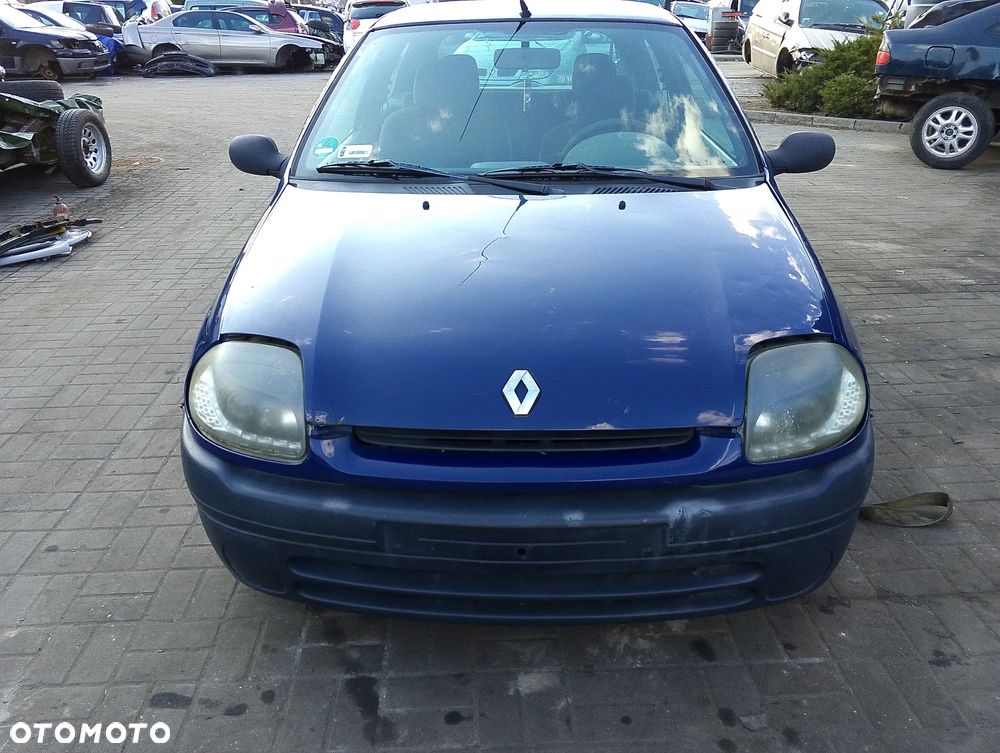 Renault Clio II (98-01r.) 1.2 B 58KM. Silnik D7F 710 Skrzynia JB1 991 (JB1991) lakier OV460.Cały na części. GWARANCJA !!! Przód Tył Zestaw Komplet Drzwi Klapa Zderzak Błotnik Maska Grill Atrapa Szyba Pas Lampa Lusterko Boczki Fotel Kanapa Kokpit Deska Rozdzielcza Przełącznik Włącznik Sterownik Przewody Wiązka Instalacja Moduł Komputer Czujnik Listwa Pompa Alternator Wtryski Głowica Rozrusznik Kompresor Sprzęgło Dwumas Silnik Skrzynia ABS Klimatyzacji Paliwa Wspomagania Kolektor Turbina Przepustnica Zawór Chłodnica Koło Hak Belka Sanki Zawieszenie Mcpherson Półoś Amortyzator Wydech Tłumik Zacisk Most - 2