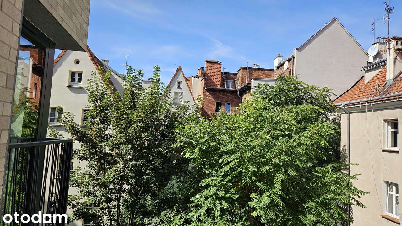 Wygodne studio w samym Centrum w nowym budynku z patio - ul. Jodłowa 4