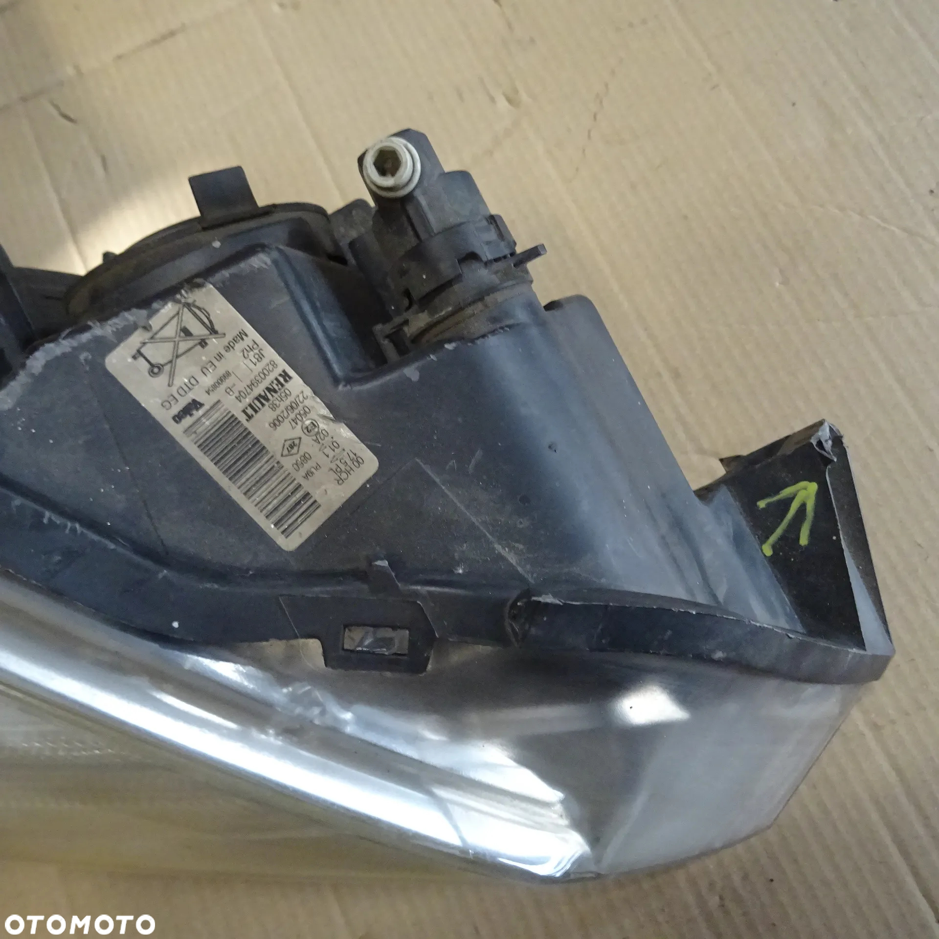 RENAULT ESPACE IV LIFT H7 LAMPA  PRAWA EURO ORYGINAL 1 MOCOWANIE LEKKO USZKODZONE czesci wysylka - 2