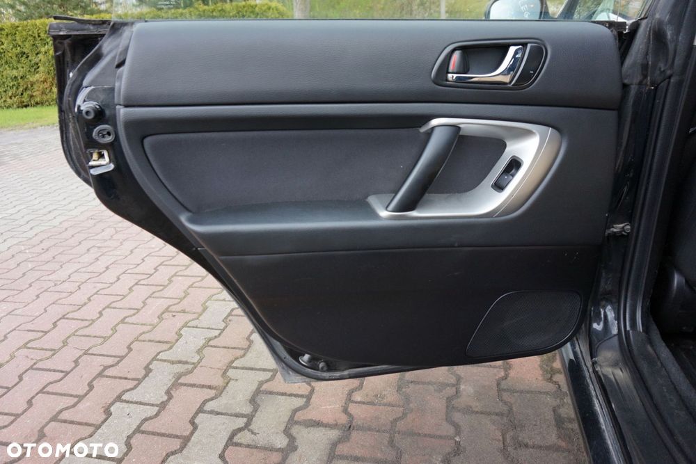 DRZWI TYLNE LEWE LEGACY IV BP LIFT KOMBI 32J  CZARNY SUBARU 2006-2009 - 6