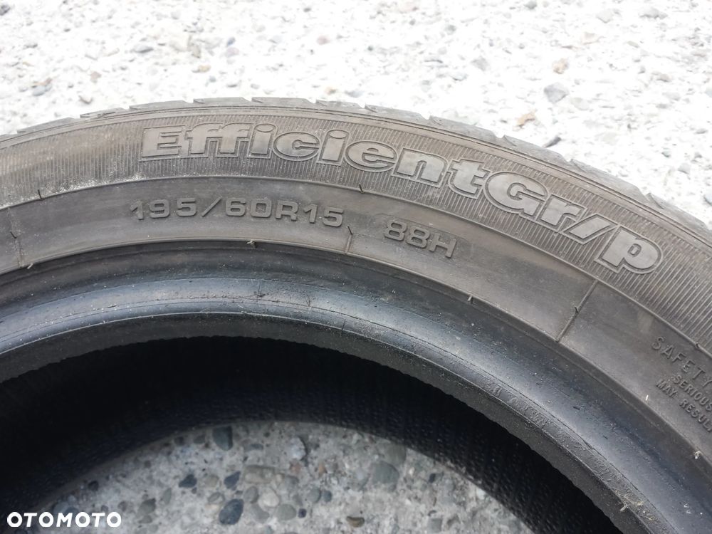 15” - GOOD YEAR - 195/60 r15 cali - LETNIE opony Efficient Grip + GWARANCJA !! + możliwy  MONTAŻ !! - 3