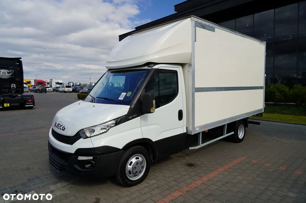 Iveco DAILY 35-150 / KONTENER 4,2 M / WINDA-750kg / BLIŹNIAK DMC: 3500 KG - 8