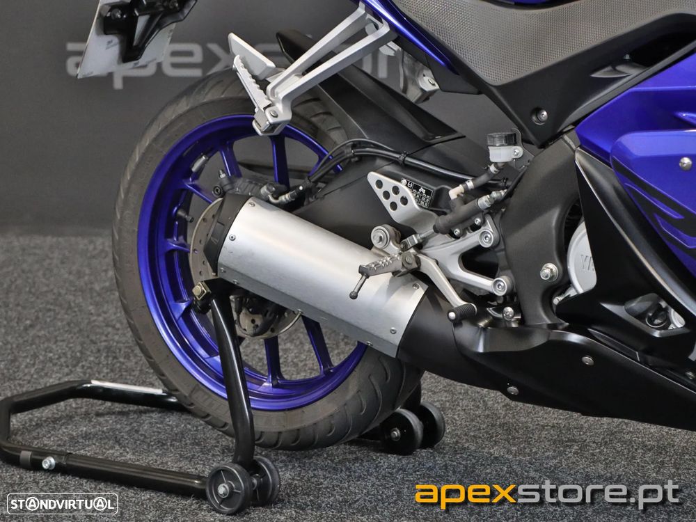 Yamaha YFZ YZF-R 125 Race Blue - 4