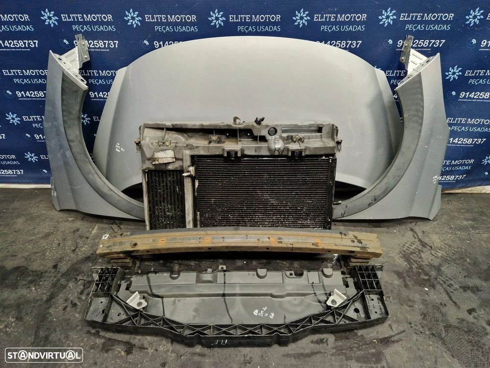 Frente completa usada PEUGEOT 207 1.6 HDI capot parachoques oticas guarda lamas radiador - 6