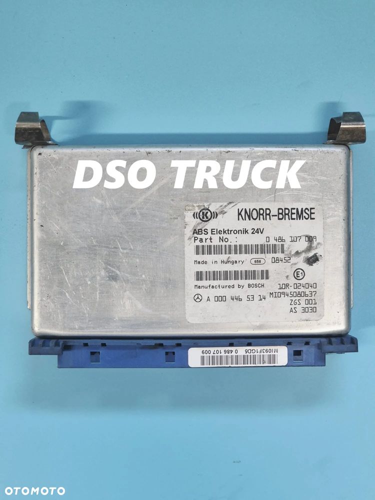 STEROWNIK KNORR-BREMSE 0486107009 A0004465314 MERCEDES - 1