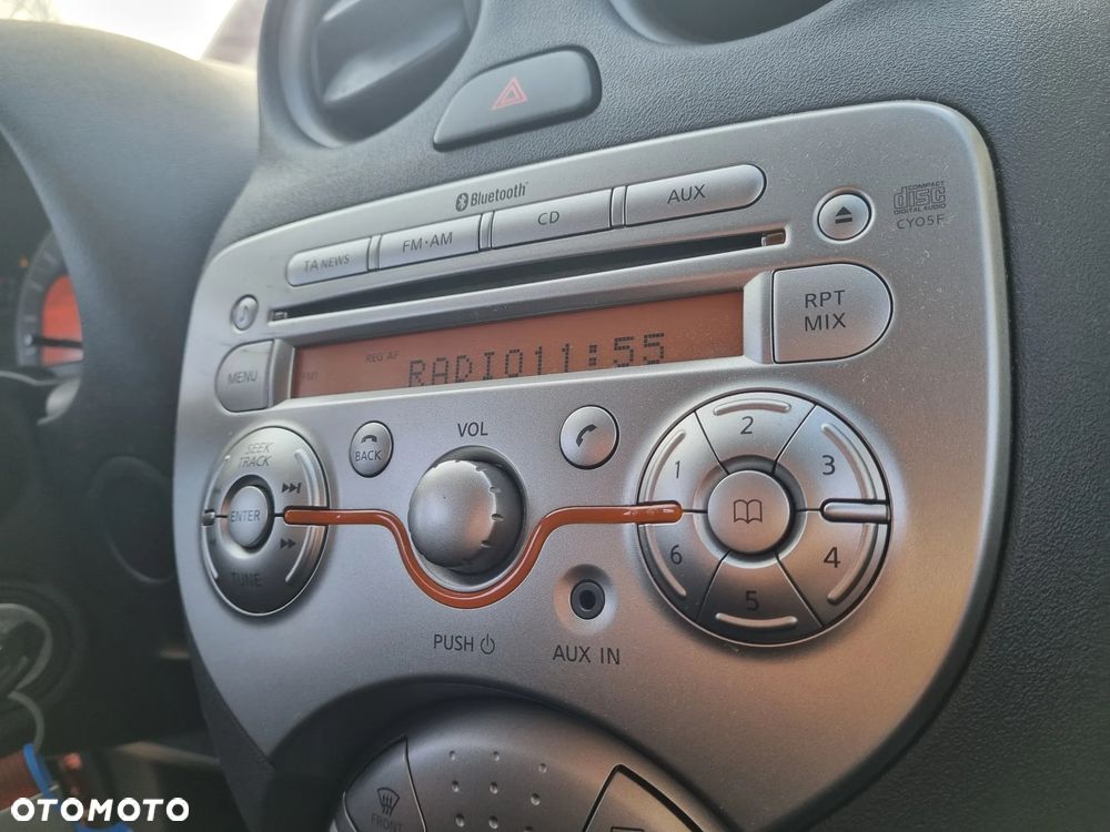 NISSAN MICRA IV K13 10-16 2011 r. radioodtwarzacz radioodbiornik radio 281851HA0A * - 3