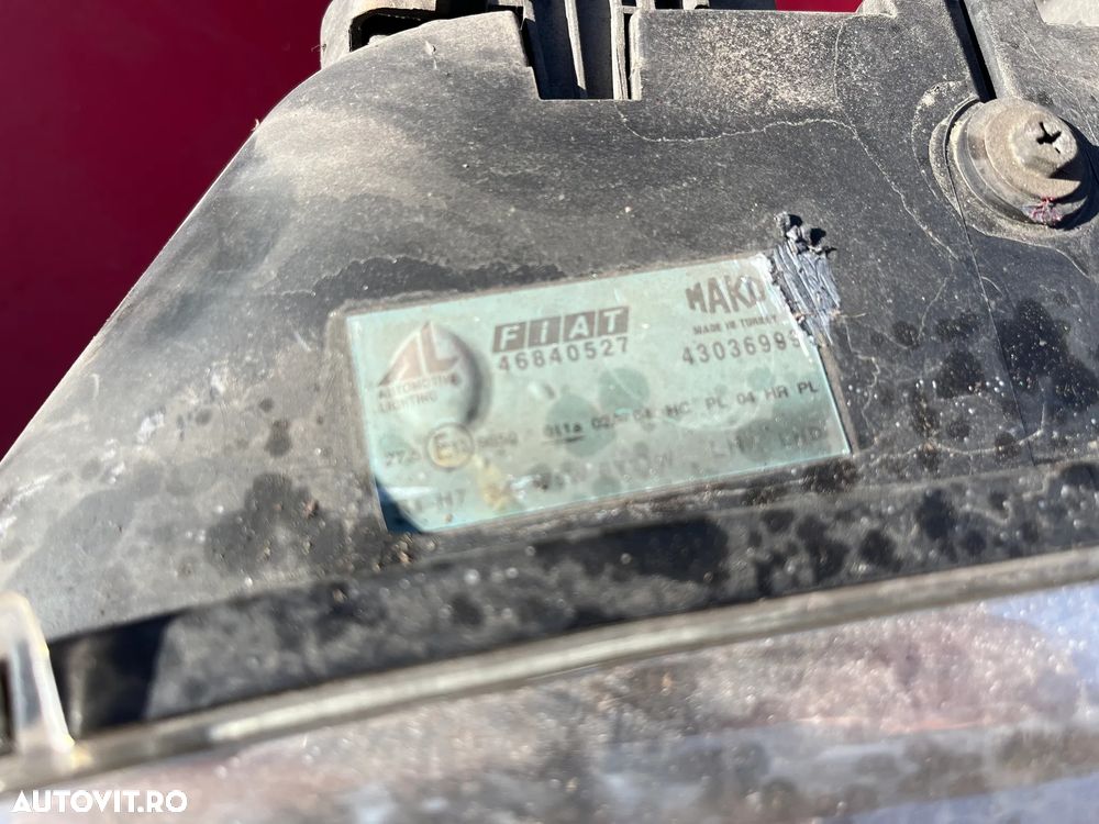 Far stanga/Far dreapta Fiat Albea non facelift 2002-2005 - 7
