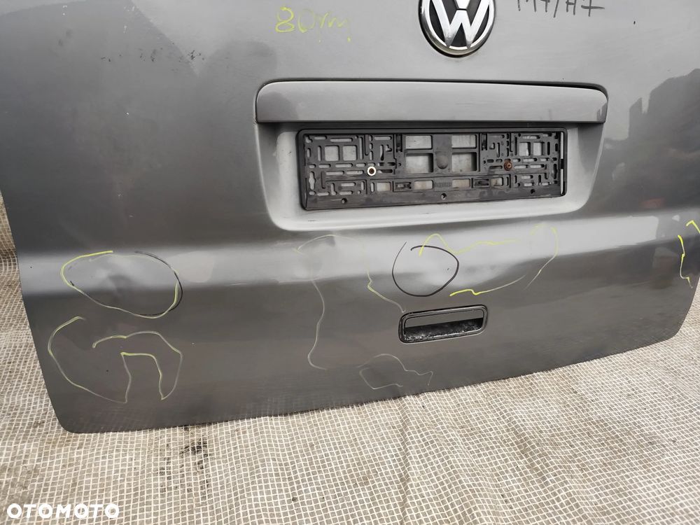 VW Transporter T5 T6 Multivan Klapa Tylna Tył Kompletna Szara LH7W - 11
