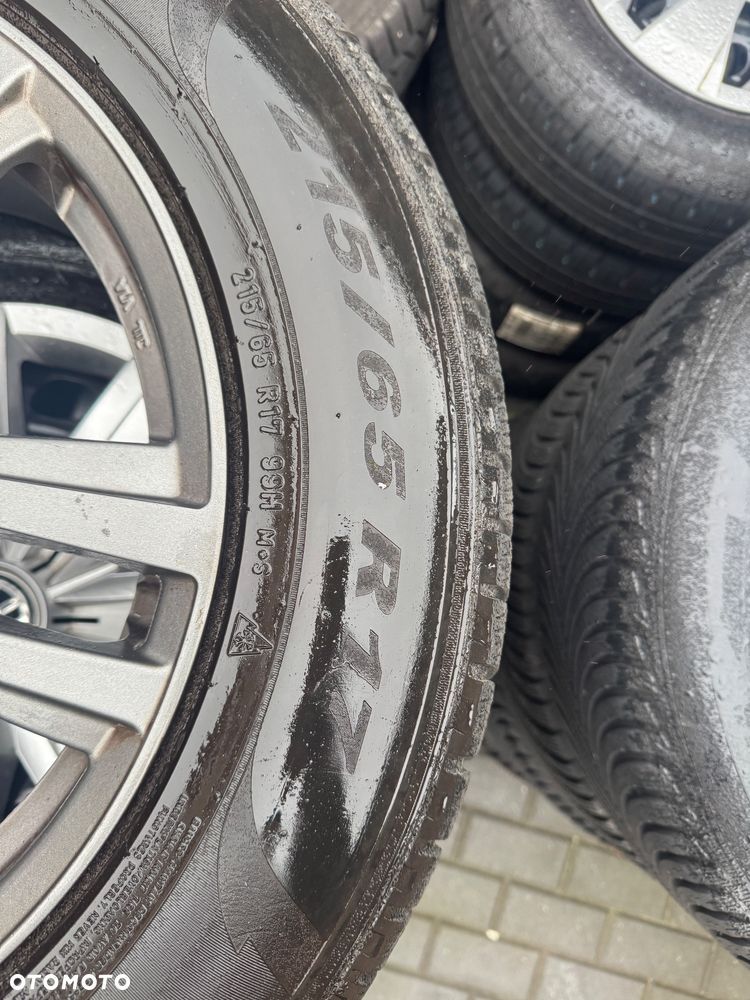 Alu 17 Seat .Stan BDB. SE027017.Opony zimowe Pirelli Scorpion 215/65/17 - 8
