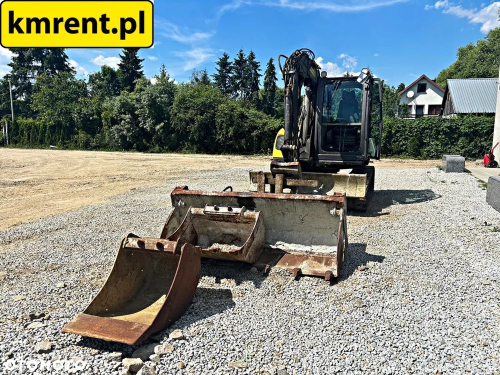 Mecalac 8 MCR MINI-KOPARKA 2012R. | MECALAC 6 MCR, JCB 8065 8080 8085 85 Z VOLVO ECR 88, CAT 308, 307 , BOBCAT 80 KOMATSU PC 88 - 27