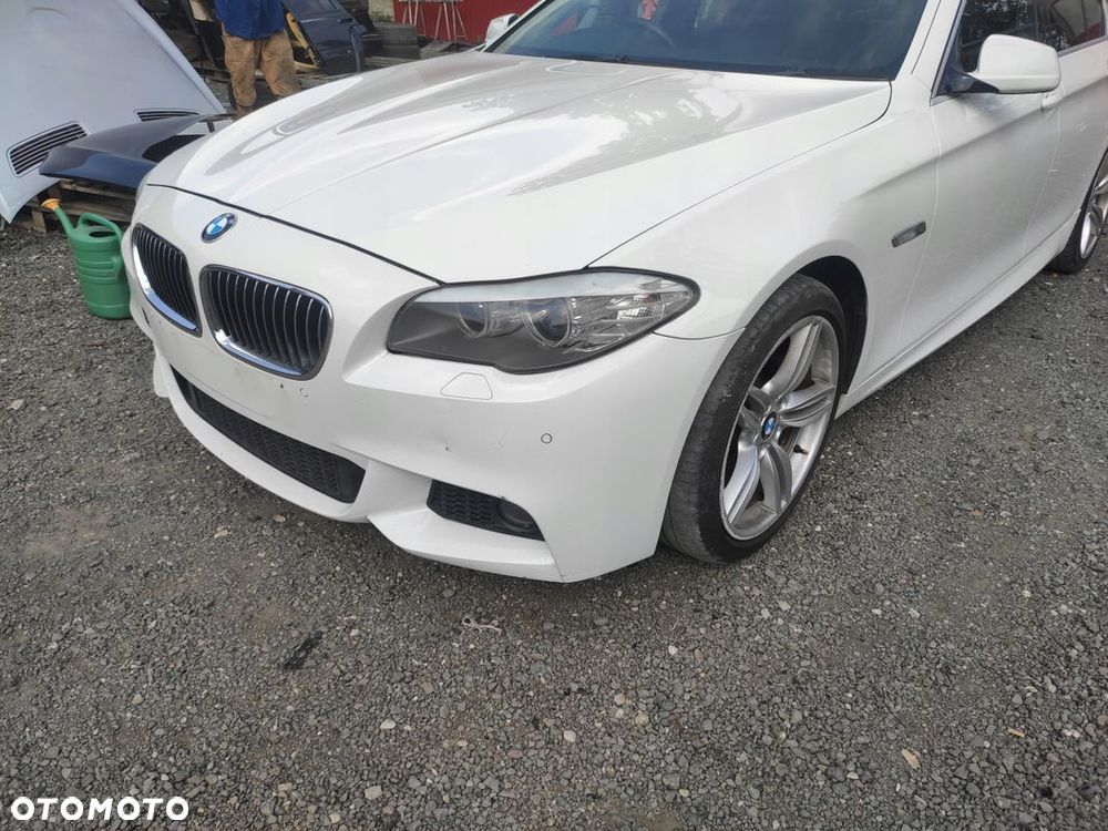 BMW 5 F10 2.0D MANUAL PRZÓD M-PAKIET A300 ALPINWEISS ŁADNY STAN W KOLOR - 4