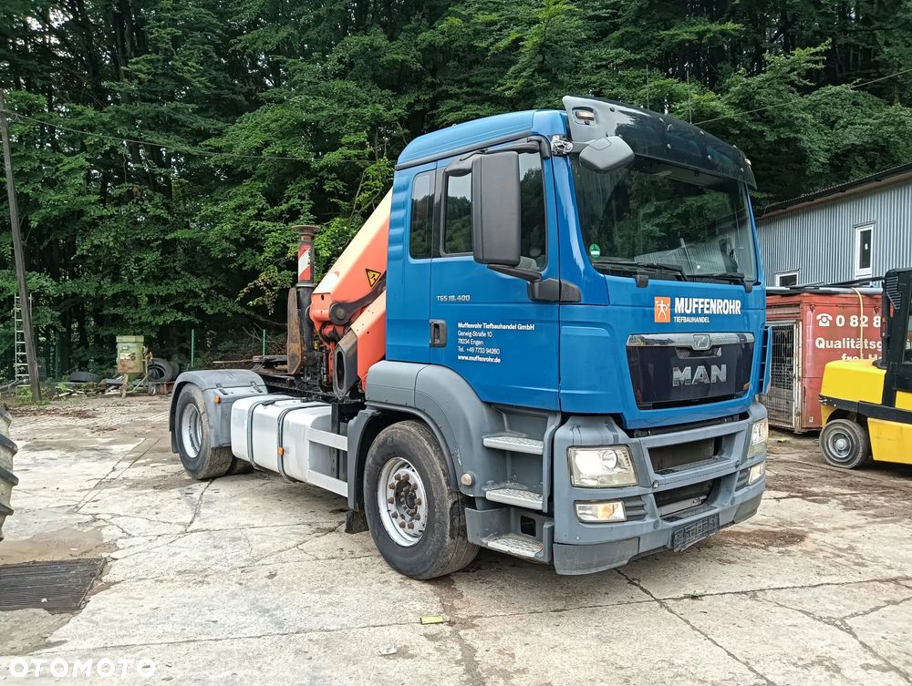 MAN TGS 18.400 | 2014 r | dźwig Palfinger | EURO 5 | HDS - 1