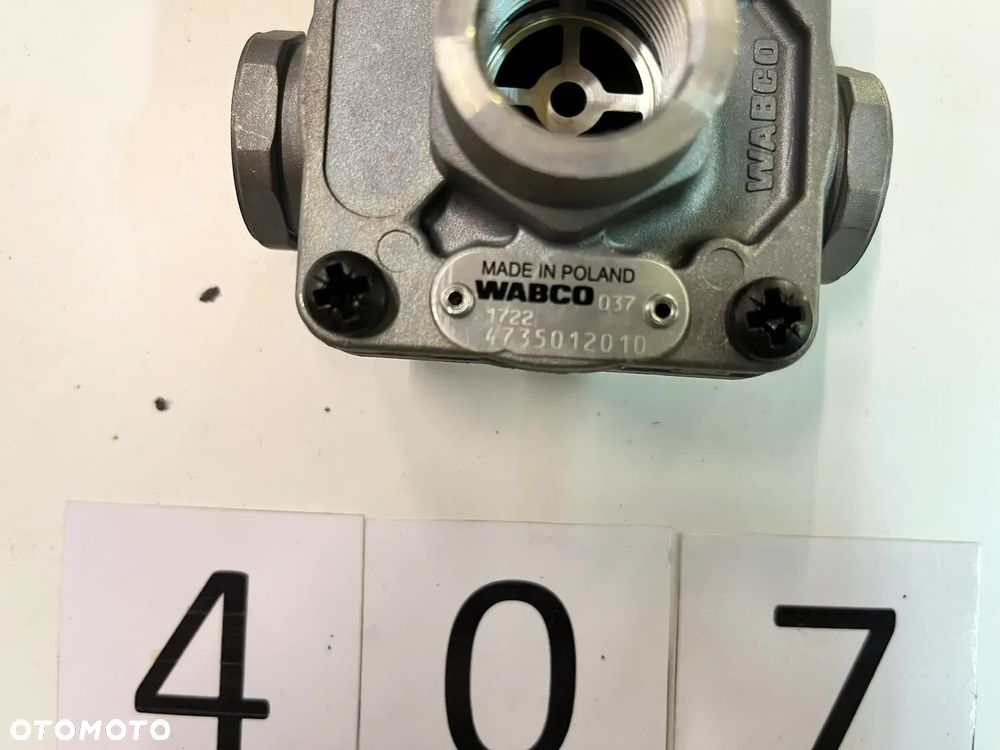 Zawór wielodrogowy, szybkiego odpowietrzania WABCO 4735012010 MAN: G, G90, L2000, M2000L, M90, F90 - 3