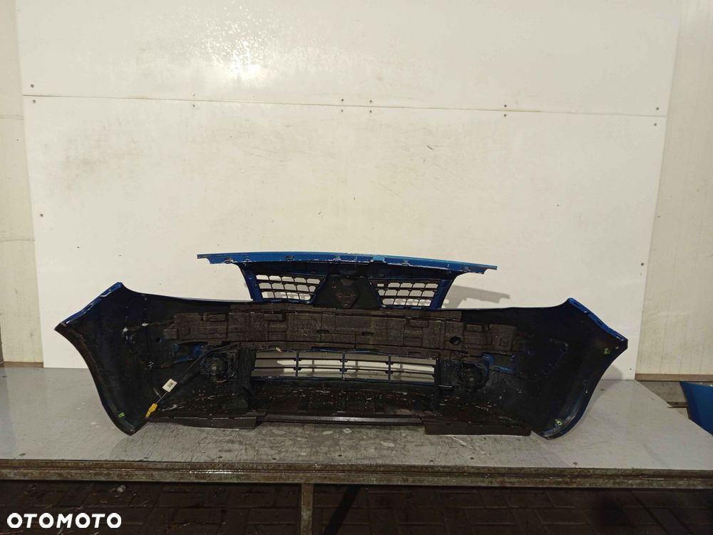 + ZDERZAK PRZÓD PRZEDNI DO RENAULT GRAND SCENIC 2 II TEI45 NIEBIESKI HALOGENY - 1