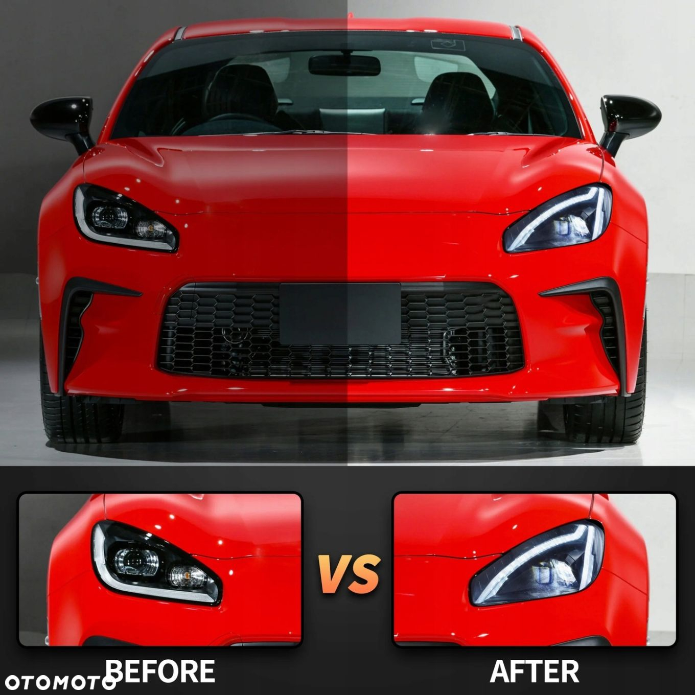 Reflektory Lampy kpl Vland Full Led Neon Tuning Toyota Gg86 Gg GT 86 Brz II - 7