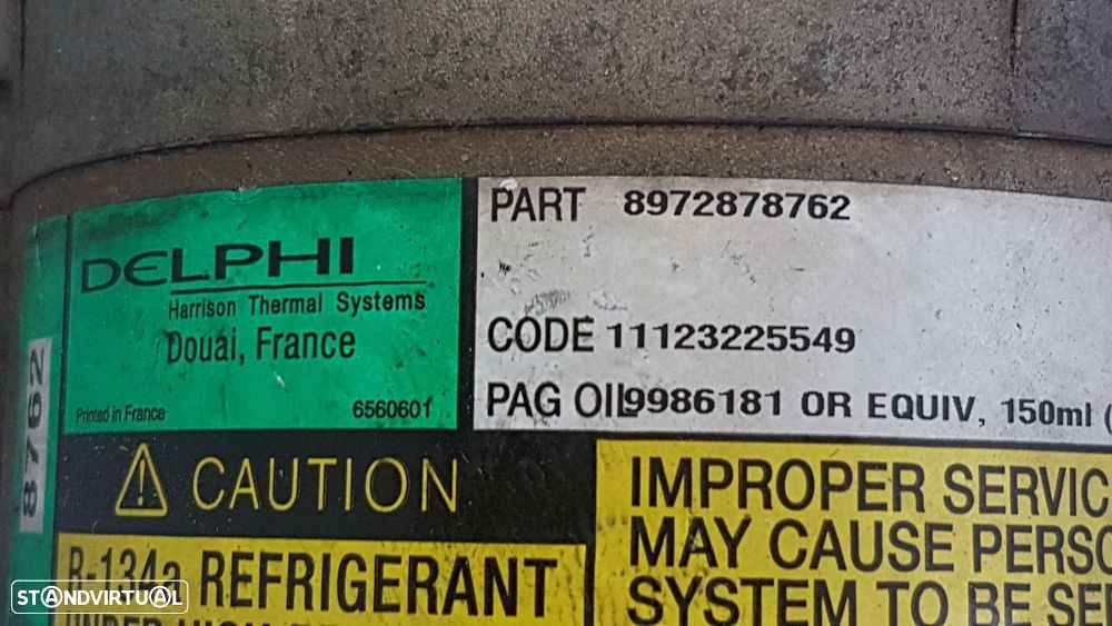 COMPRESSOR DE AR CONDICIONADO HONDA CIVIC BERLINA 3 (EP1/2) 1.7 CTDI LS - 5