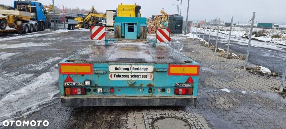 Goldhofer Naczepa Goldhofer typu tiefbett 3 osiowa - 4