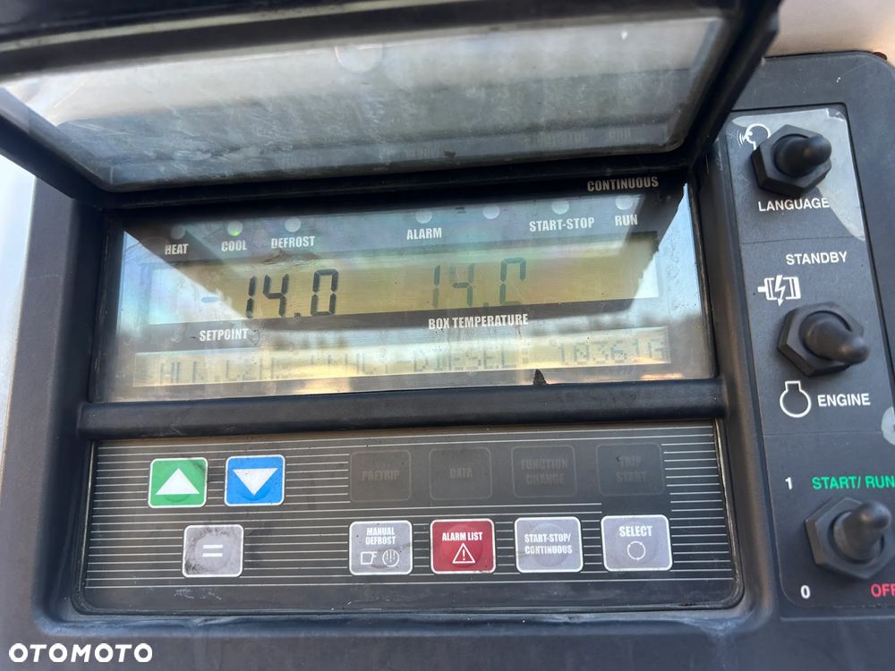 Schmitz Cargobull CARRIER VECTOR 1850 / GRUBA ŚCIANA 7 CM / 2.75 M WYSOKOŚĆ W ŚRODKU / KOSZ PALETOWY / 4 ZAMKI / DIESEL + ELEKTRYK / DRUKARKA / 2010 ROK !! - 12